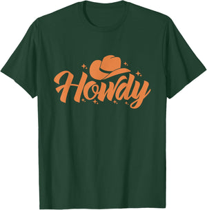 Leopard Howdy Country Hey Y’all Southern Country T-Shirt - T-Shirt | Forest