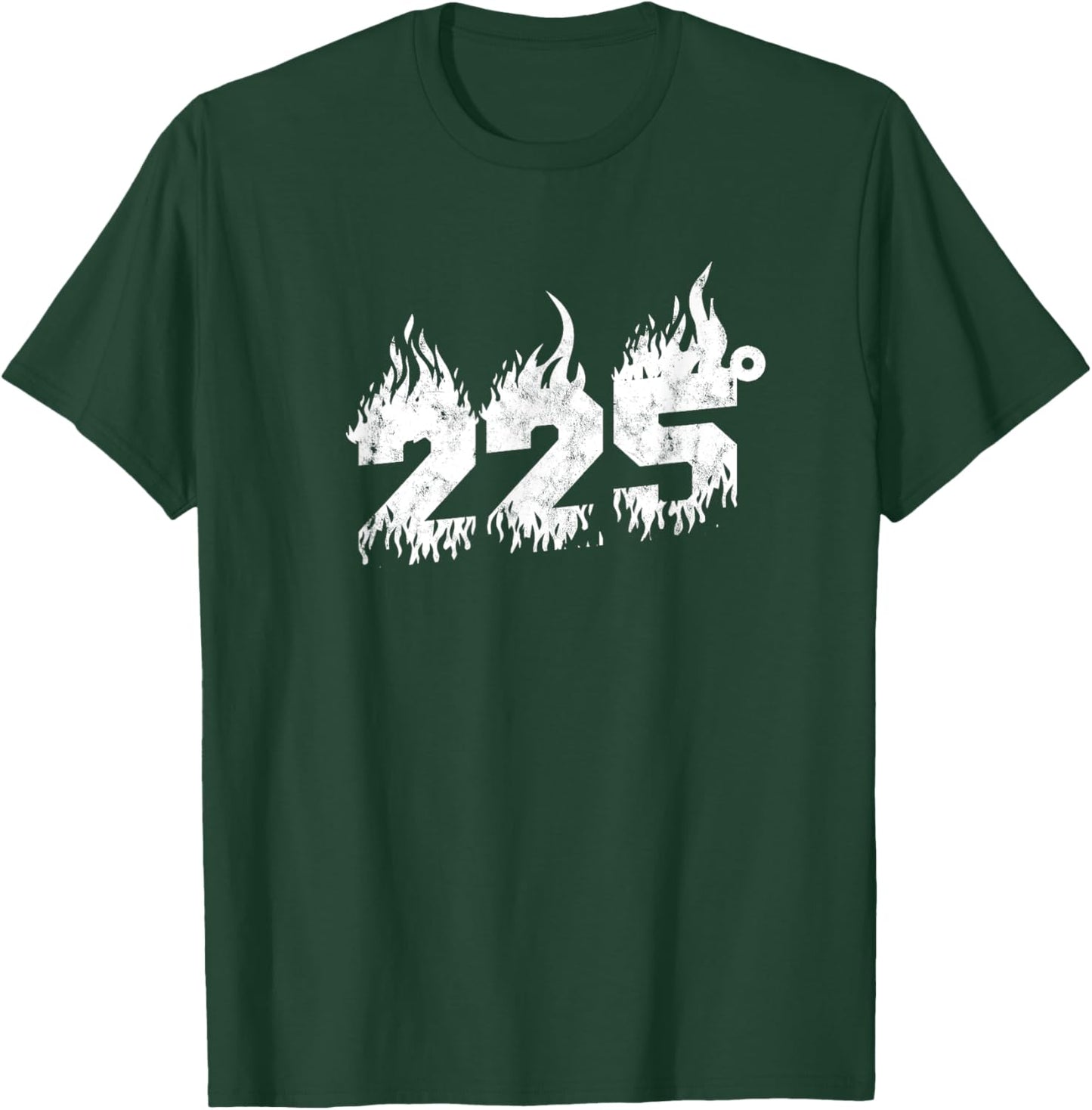 225 degrees - Barbecue Grill and smoke T-Shirt - T-Shirt | Forest