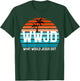 What Would Jesus Do? He Would Love First! - WWJD HWLF T-Shirt - T-Shirt | Forest