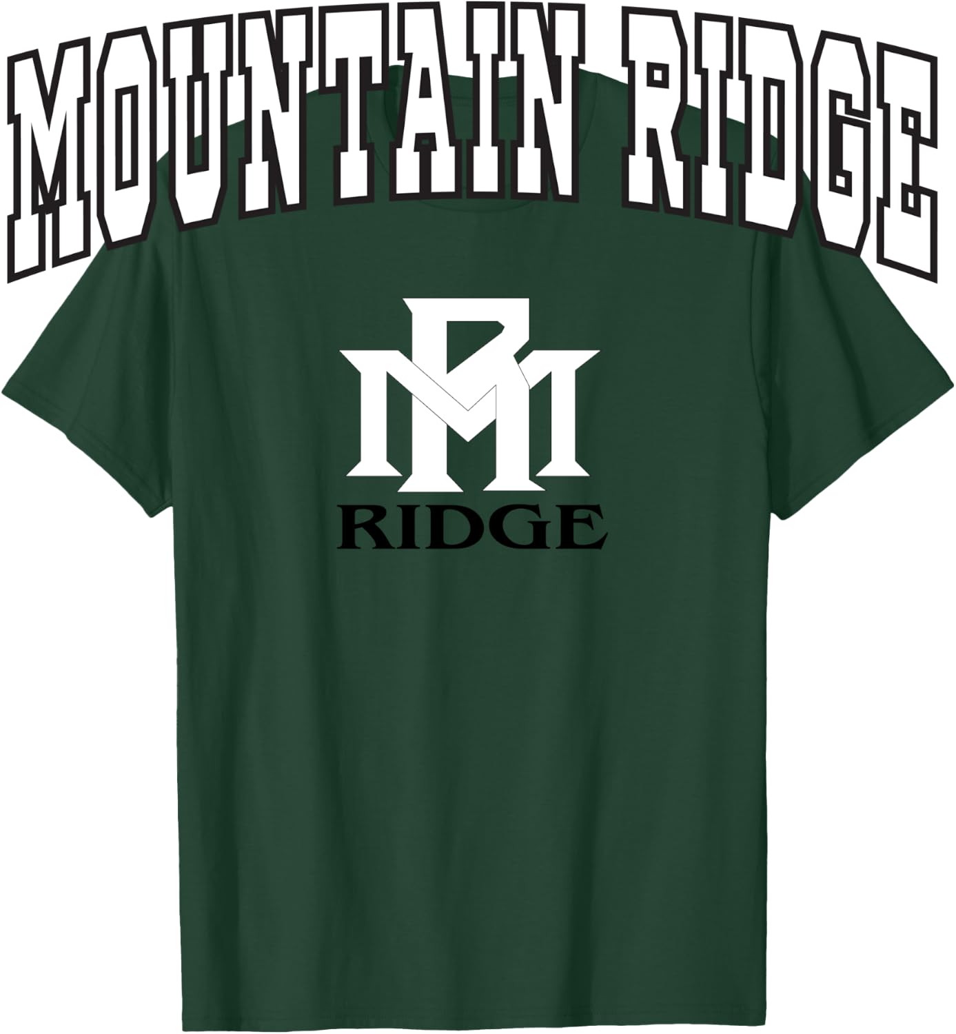 Mountain Ridge High School Mountain Lions LS C2 T-Shirt - T-Shirt | Forest