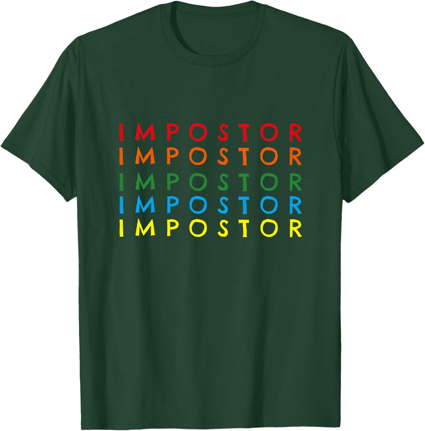 Impostor Gamer Kids T-Shirt - T-Shirt | Forest