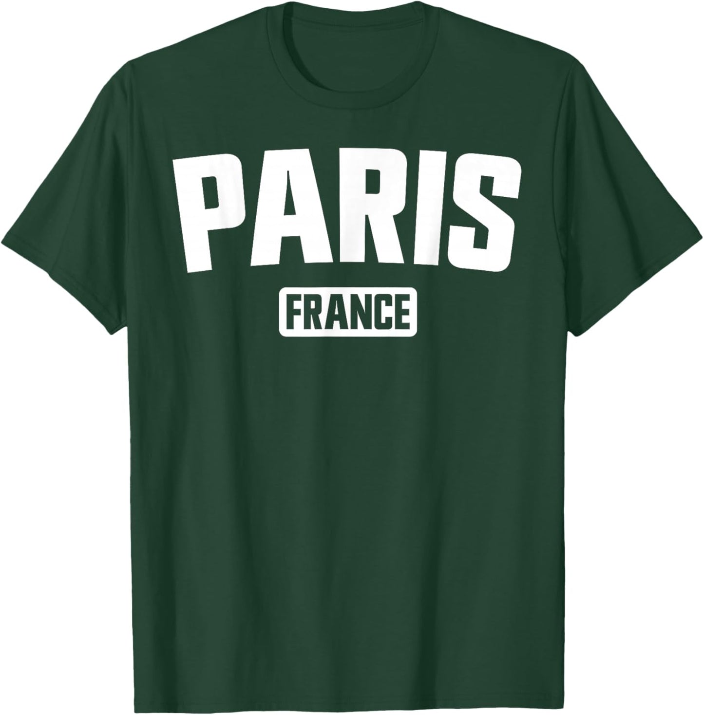 Paris Frankreich Familienurlaub Sommerausflug Souvenir Grafik T-Shirt - T-Shirt | Forest