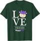 HappyCow LOVE 2023 T-Shirt - T-Shirt | Forest
