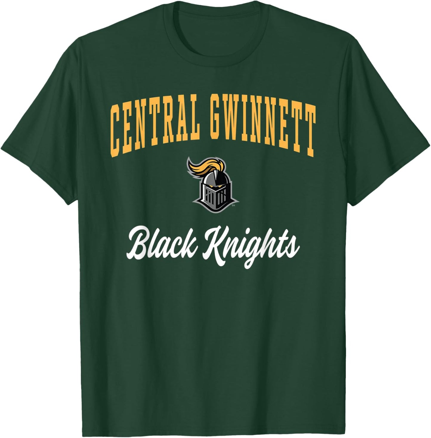 Central Gwinnett High School Black Knights T-Shirt - T-Shirt | Forest