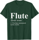 The Best Instrument In The World Flute T-Shirt - T-Shirt | Forest