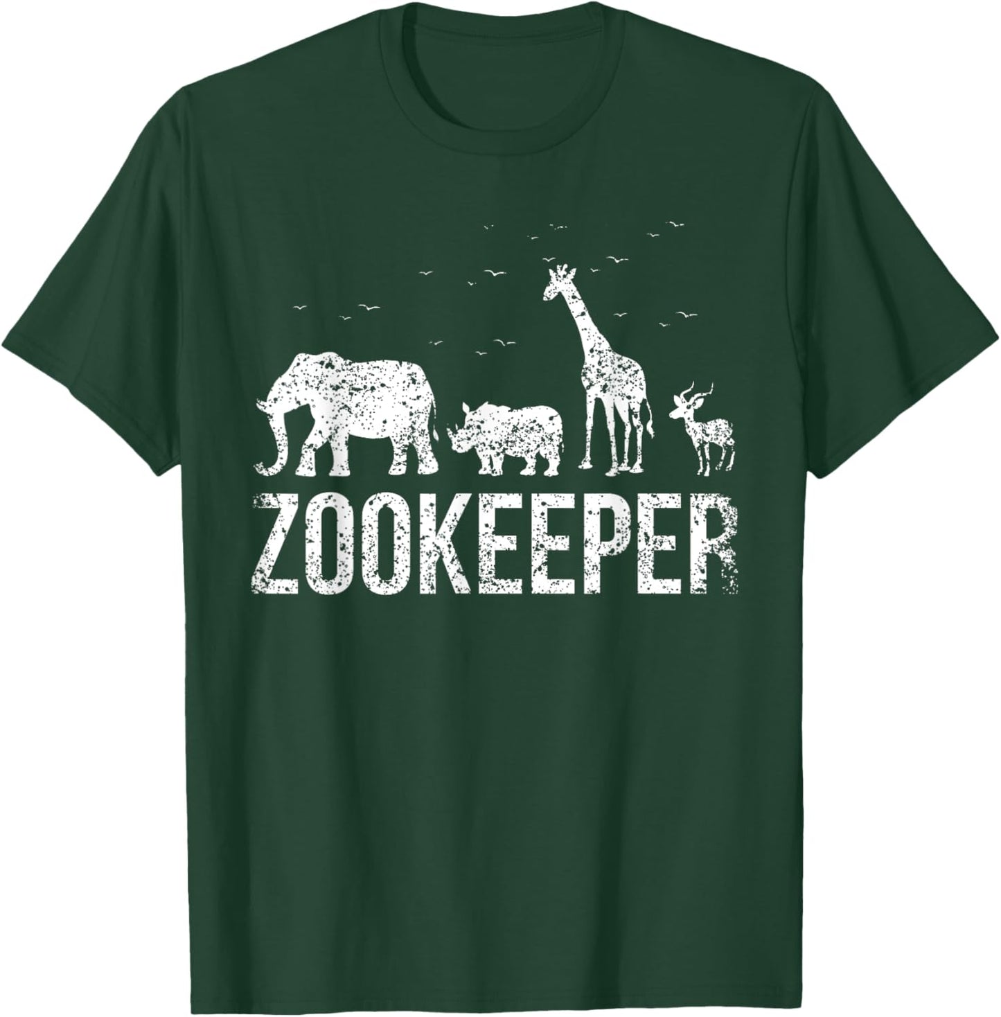 Zoo Keeper Zookeeper Zoos Zookeeping Keeping T-Shirt - T-Shirt | Forest