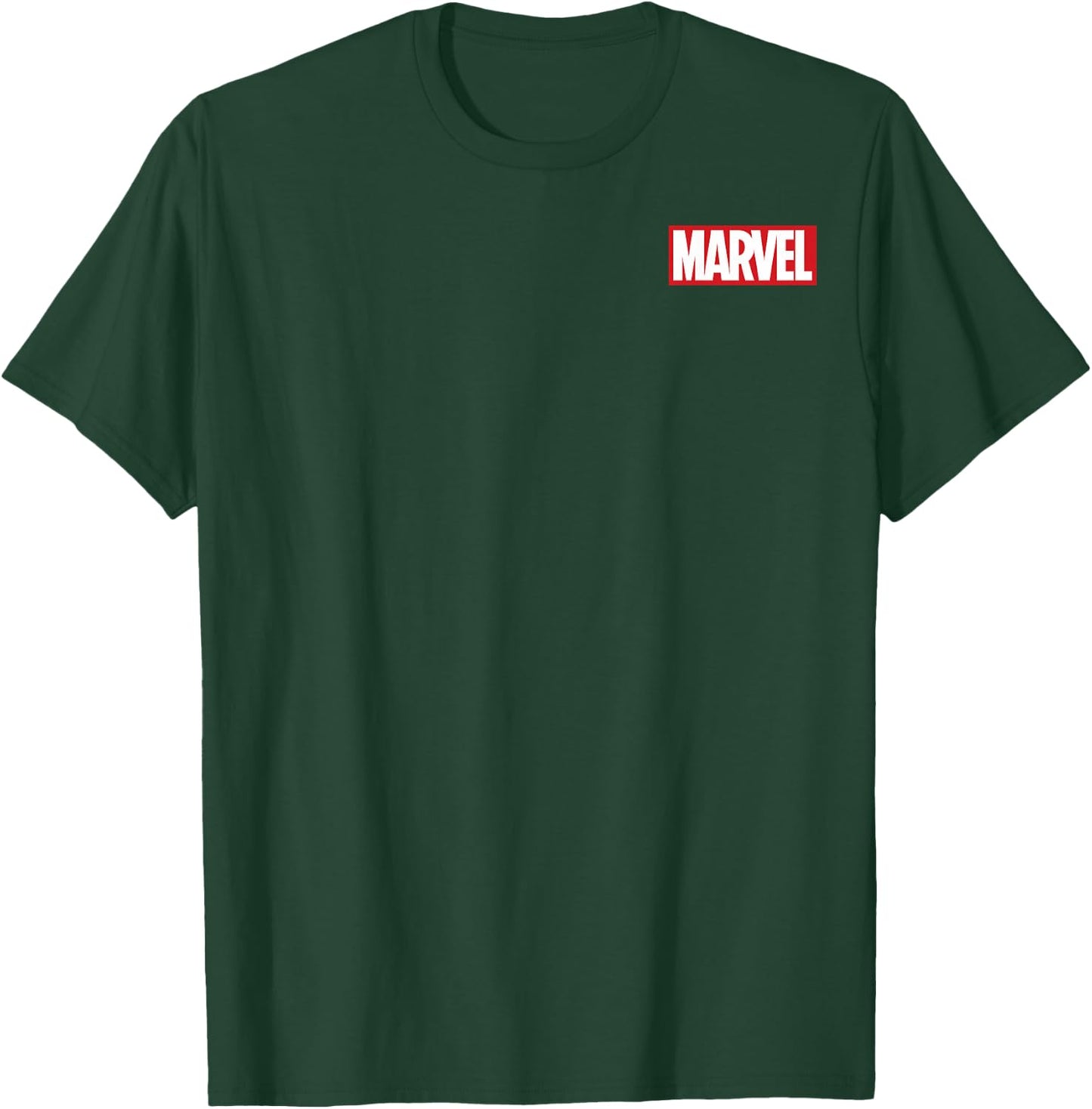 Marvel Studios Logo Stack Front & Back T-Shirt - T-Shirt | Forest