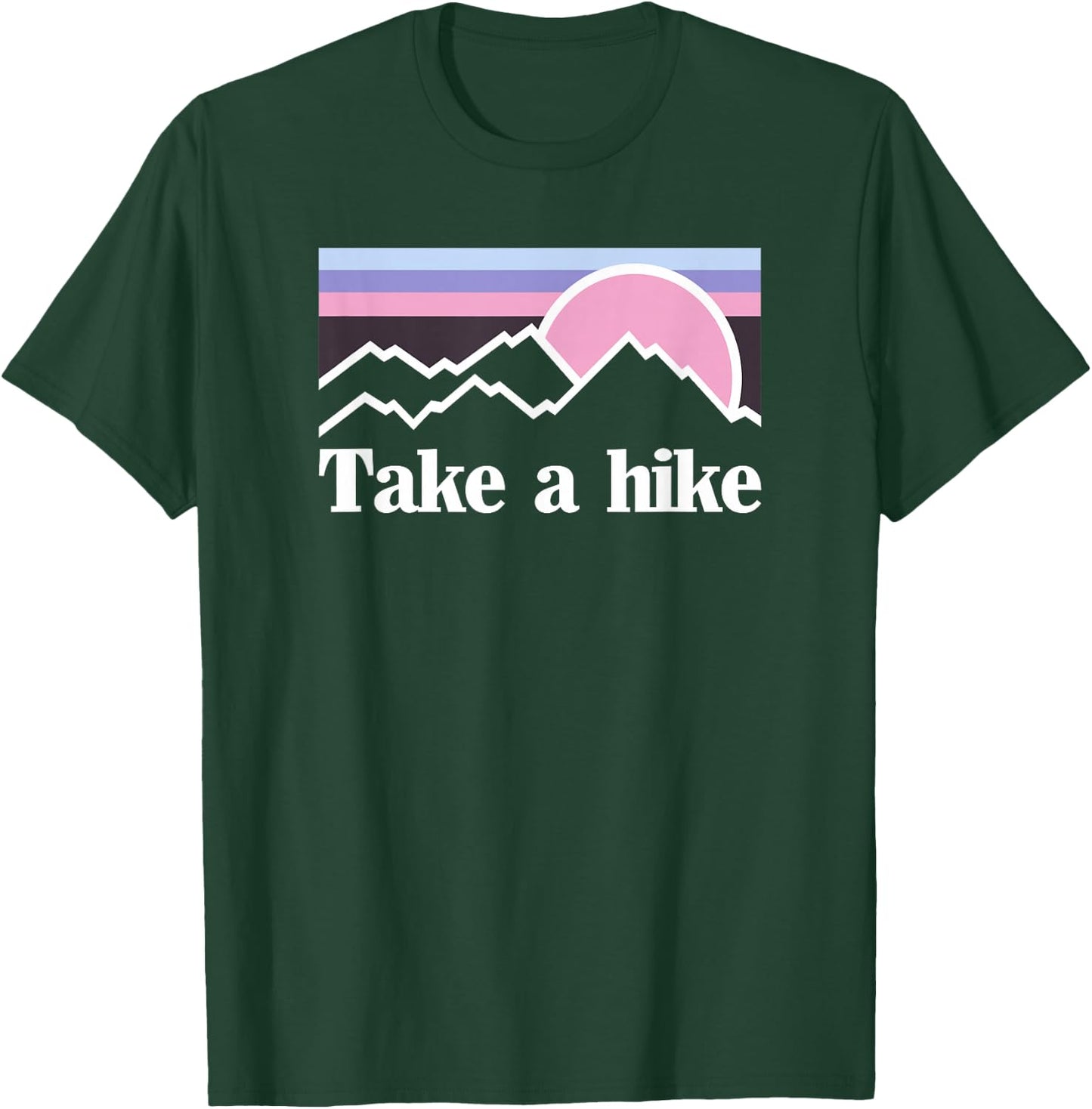 Retro Take A Hike T-Shirt - T-Shirt | Forest