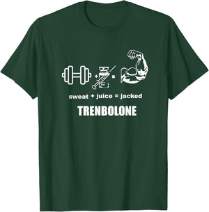 Funny Trenbolone, Steroid, Gym T-Shirt - T-Shirt | Forest
