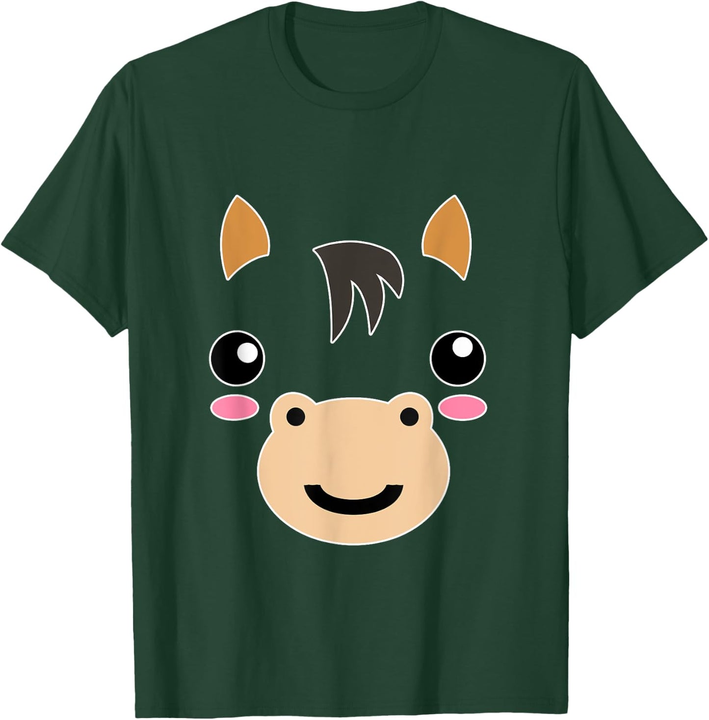 Fun Gift Animal Children Horse T-Shirt - T-Shirt | Forest