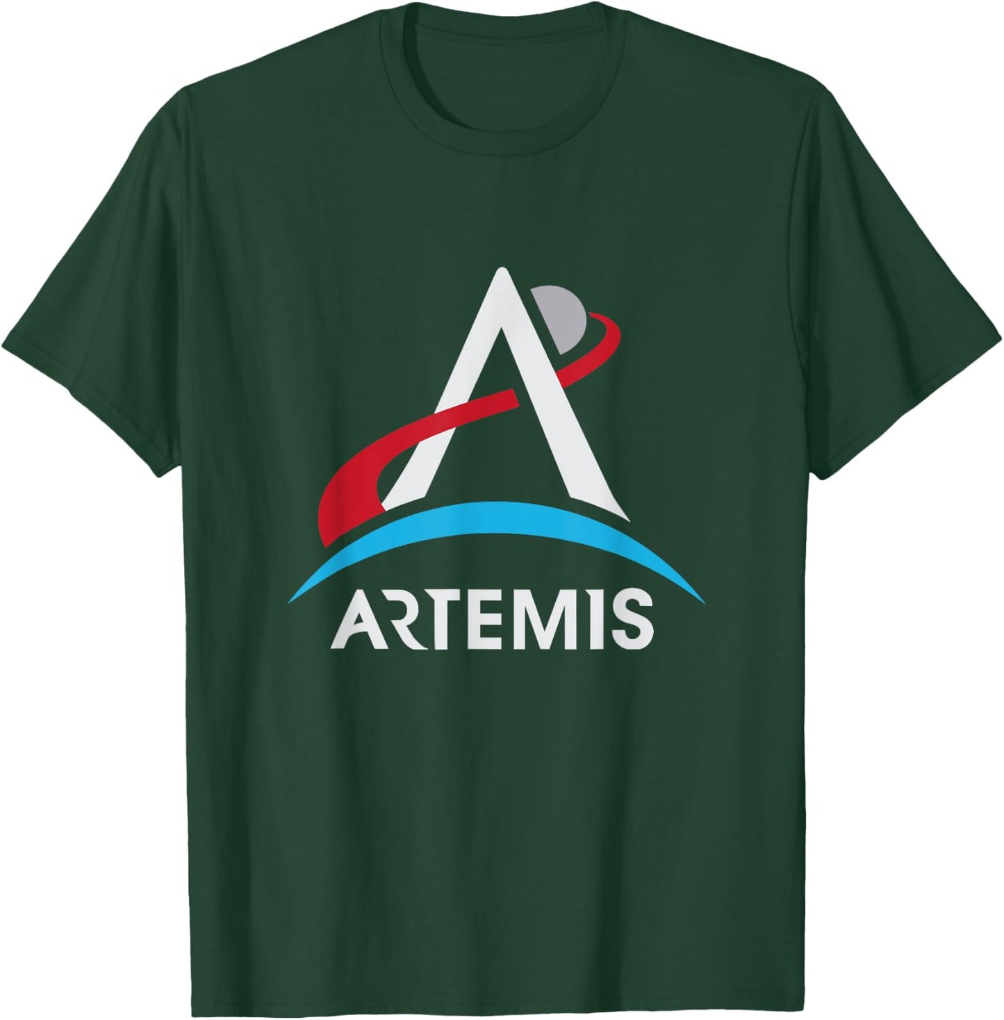 NASA Artemis Program Logo LT We Are Going Moon To Mars 2024 T-Shirt - T-Shirt | Forest