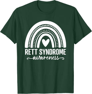 We Wear Purple Rett Syndrome Awareness Month T-Shirt - T-Shirt | Forest