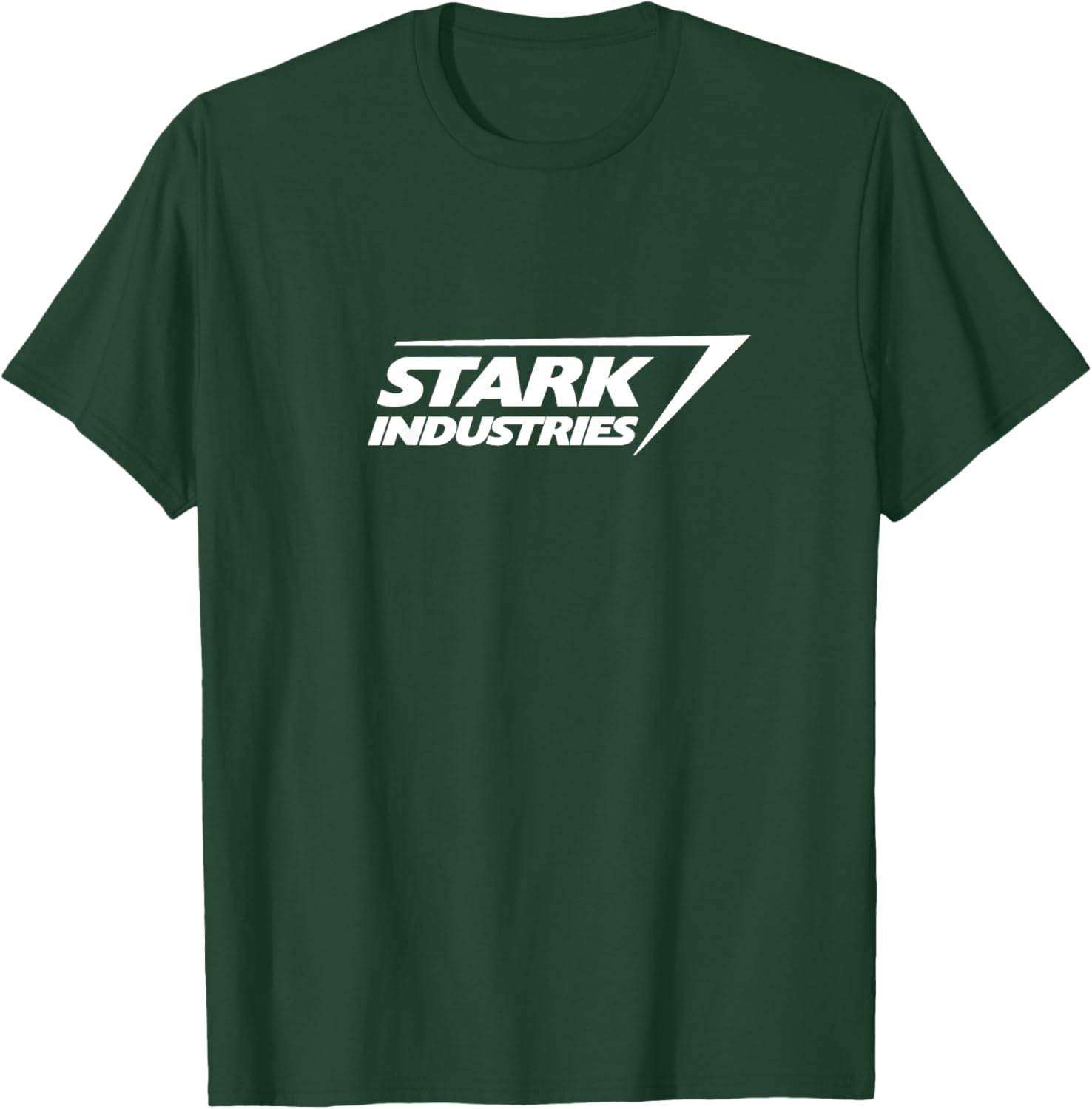 Kids Marvel Avengers Classic Stark Industries Bold Logo T-Shirt - T-Shirt | Forest