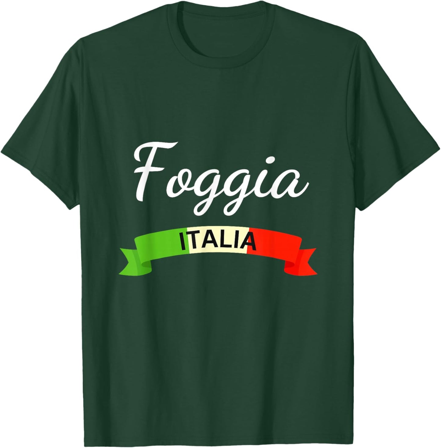 Foggia Italy Flag Italia Souvenir Matching Italian T-Shirt - T-Shirt | Forest