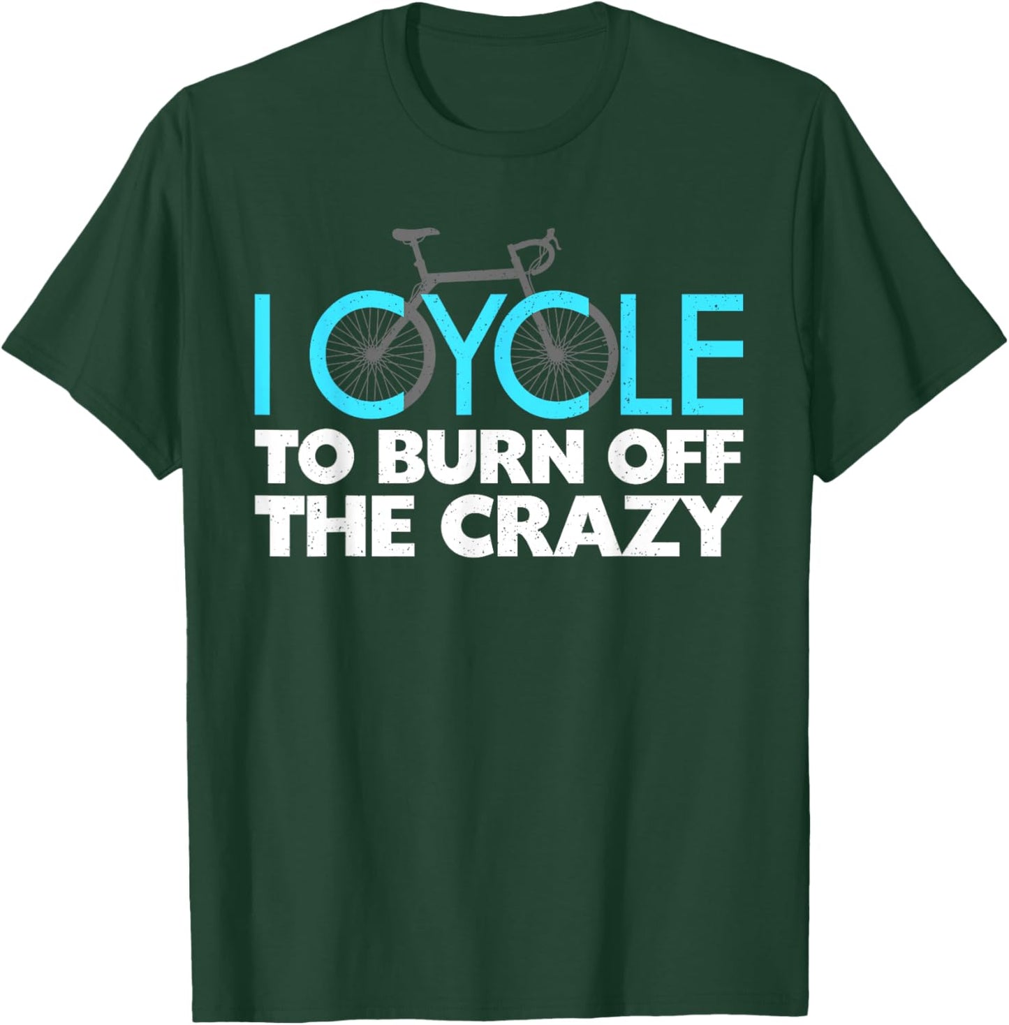 Best Cycling Art Women Indoor Bicycle Race Bicycling T-Shirt - T-Shirt | Forest