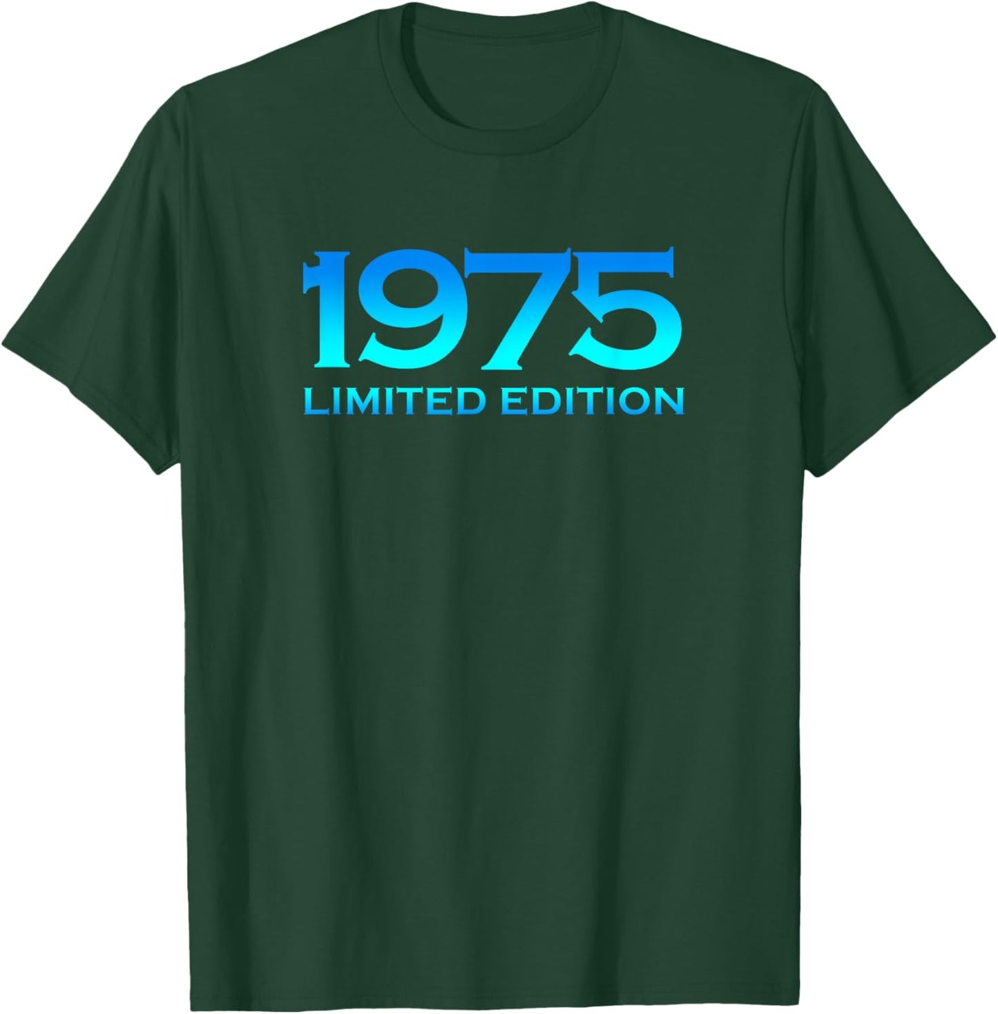 Ltd Edition 1975 50 Year Old Bday Men Women 50th Birthday T-Shirt - T-Shirt | Forest