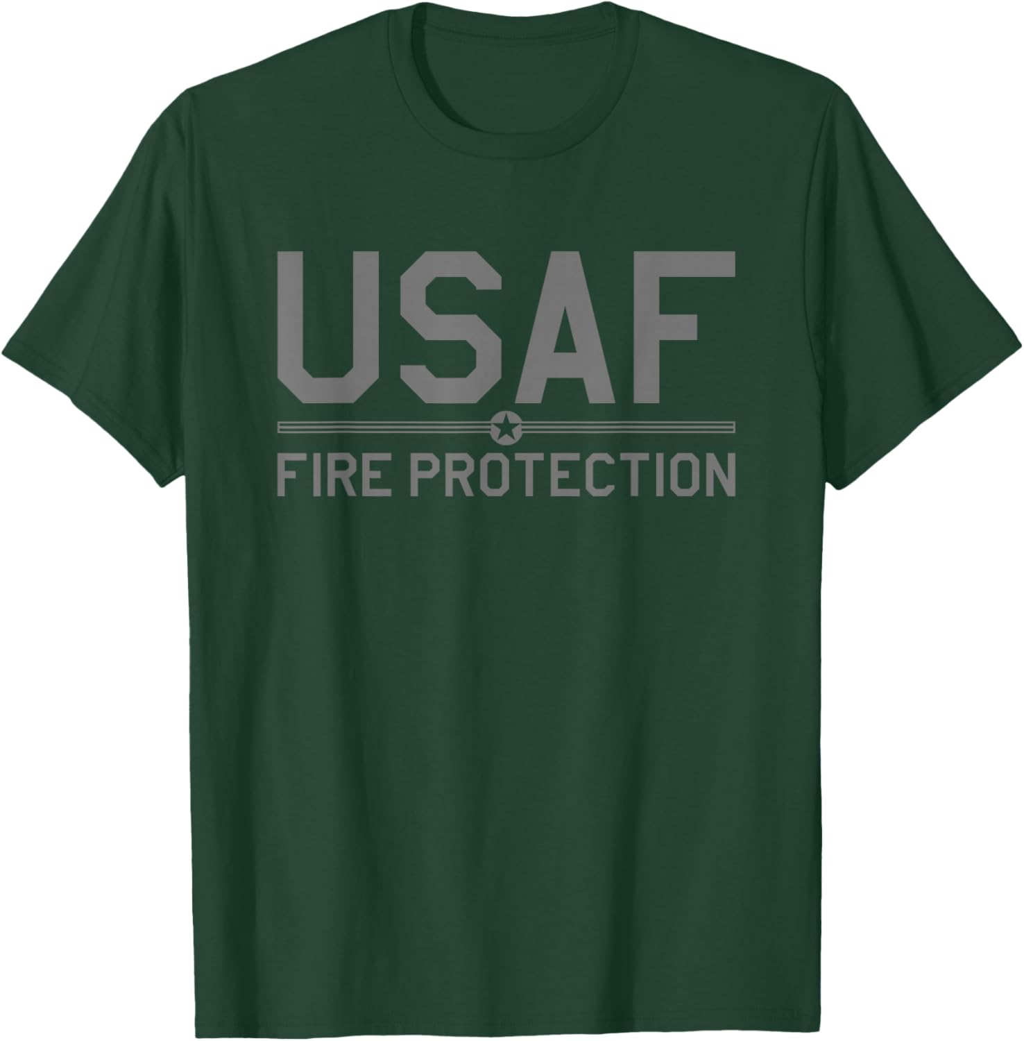 Us Air Force Usaf Fire Protection Rescue Hazmat T-Shirt - T-Shirt | Forest