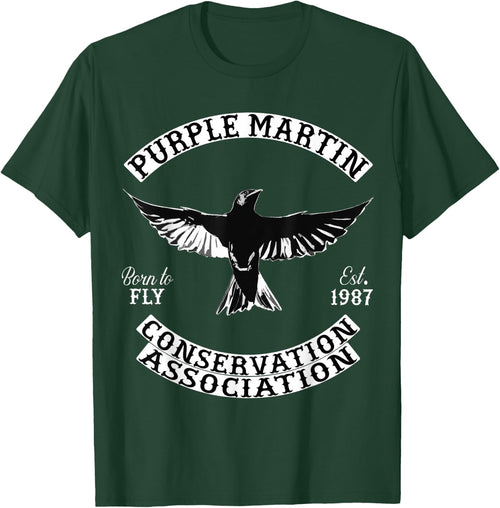 Purple Martin Biker Style
