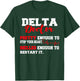 Delta Doctor Pretty Enough To Stop Your Heart Restart It T-Shirt - T-Shirt | Forest