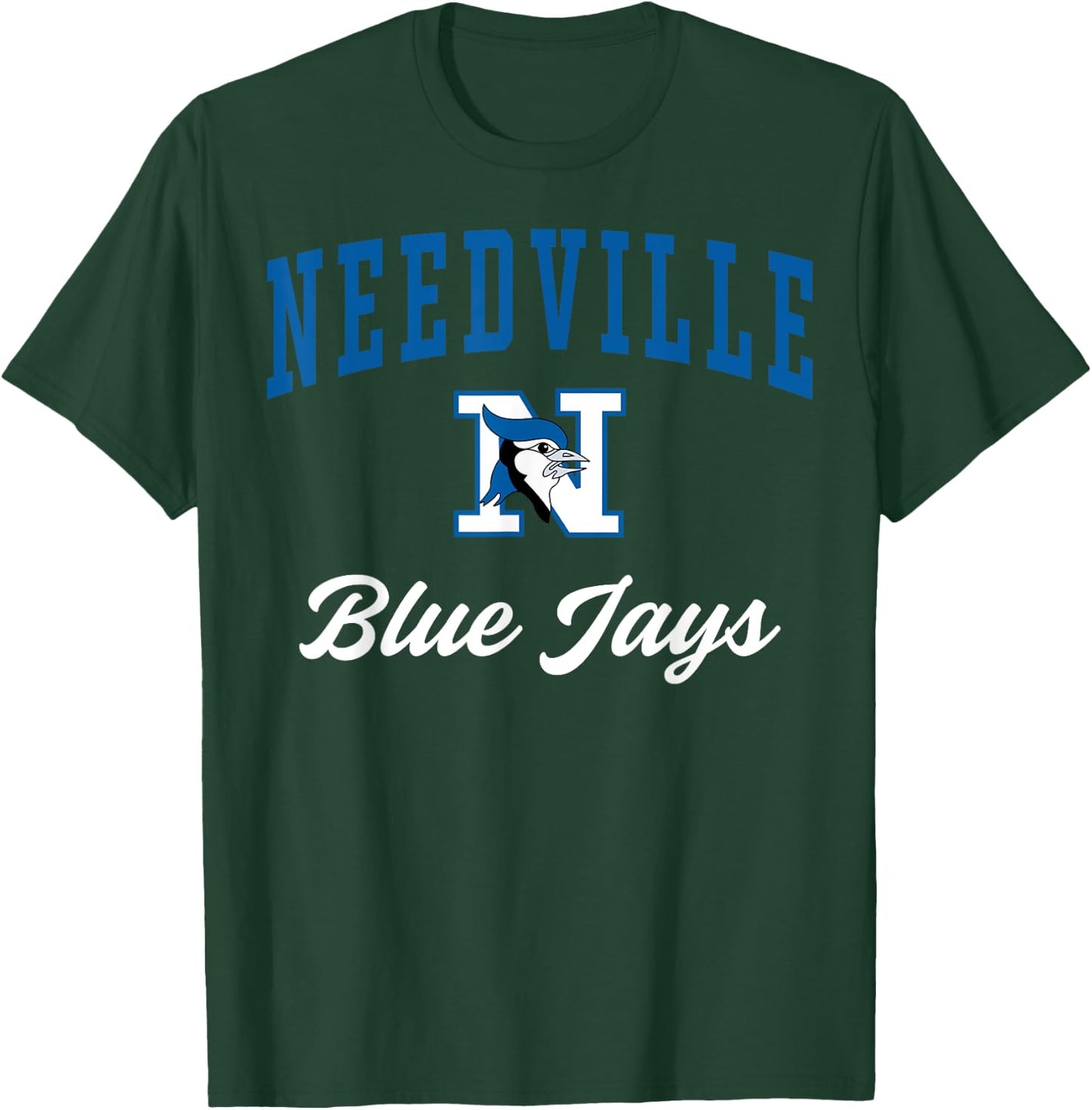 Needville High School Blue Jays C3 T-Shirt - T-Shirt | Forest