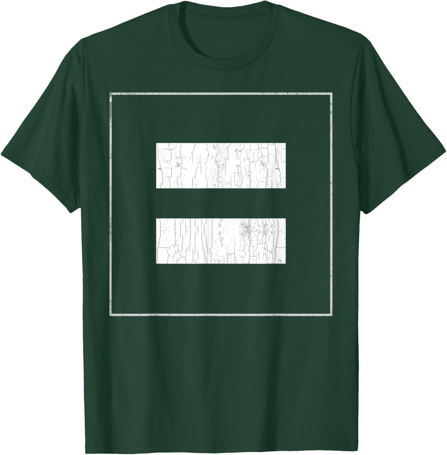 Equal Sign Human Rights Equality Graphic T-Shirt - T-Shirt | Forest