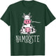 Namooste Cute Funny Silly Yoga Cow Namaste T-Shirt - T-Shirt | Forest