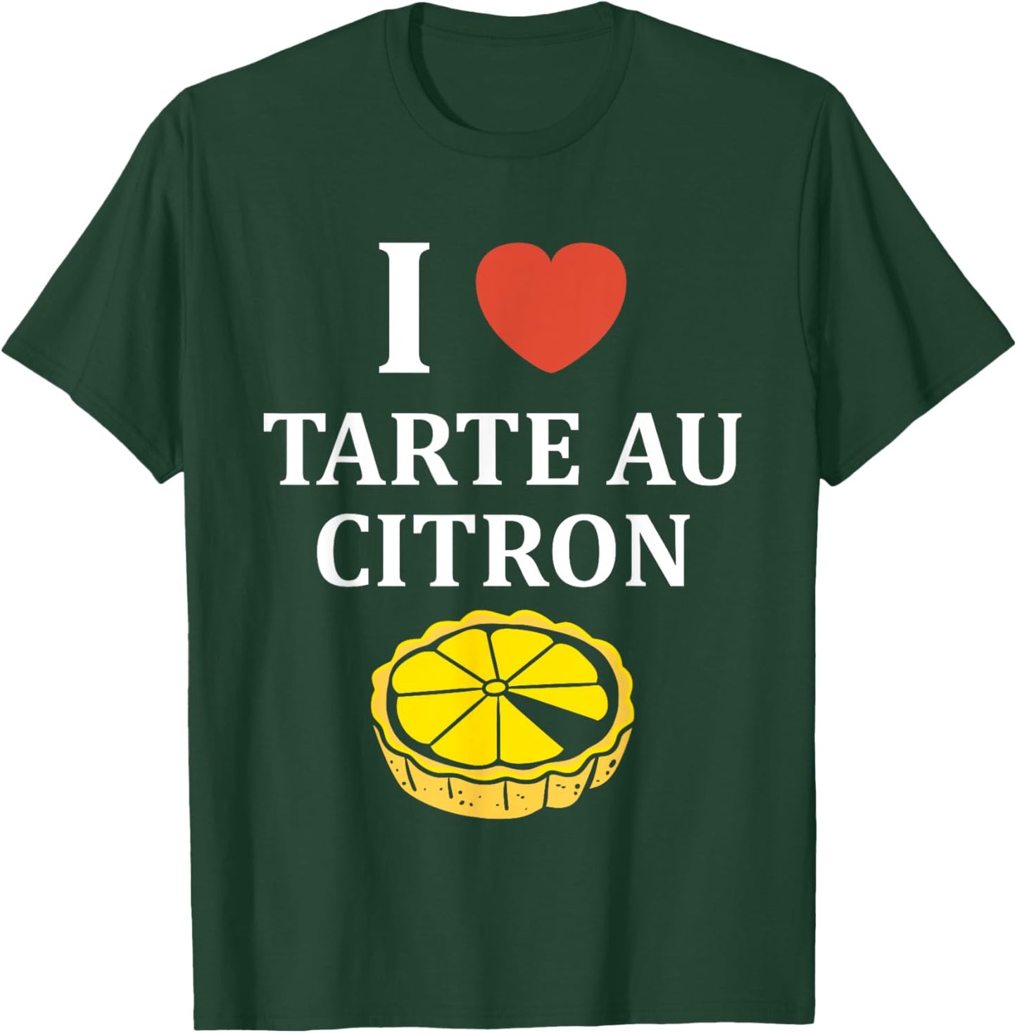 Humor Lemon Pies Cake i Love Lemon Pie T-Shirt - T-Shirt | Forest