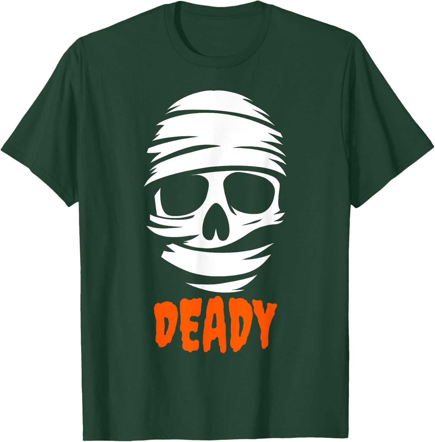 Deady Mummy Couples Halloween Costume For Dad Father T-Shirt - T-Shirt | Forest