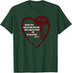 No Greater Love Friends Jesus Cross John 15:13 T-Shirt - T-Shirt | Forest