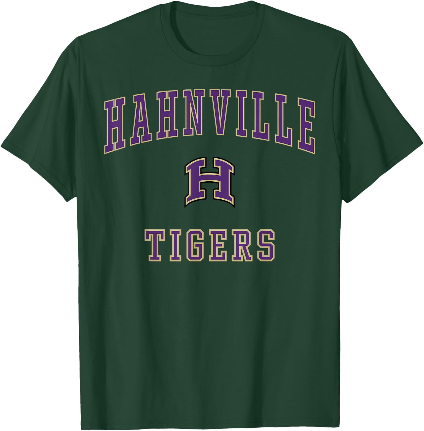 Hahnville High School Tigers C1 T-Shirt - T-Shirt | Forest