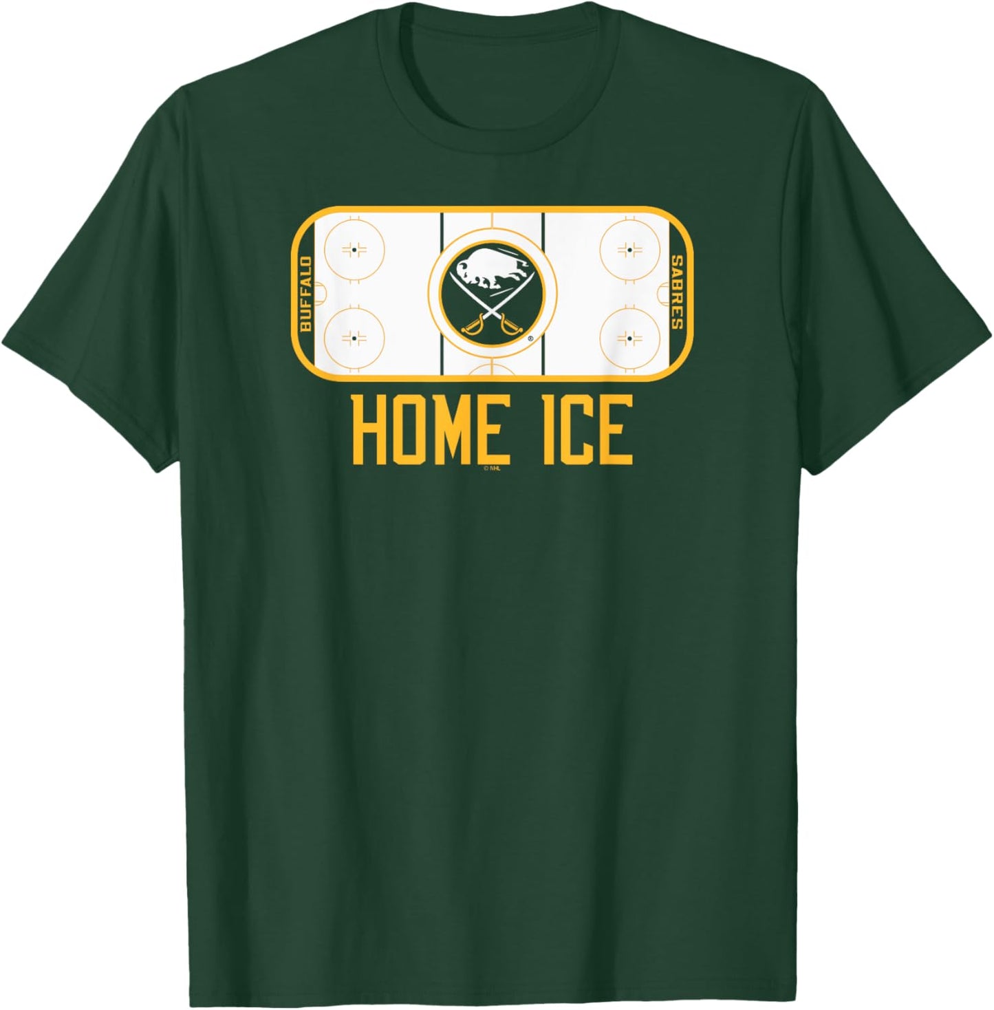 Buffalo Sabres Home Ice Blue Officially Licensed T-Shirt - T-Shirt | Forest