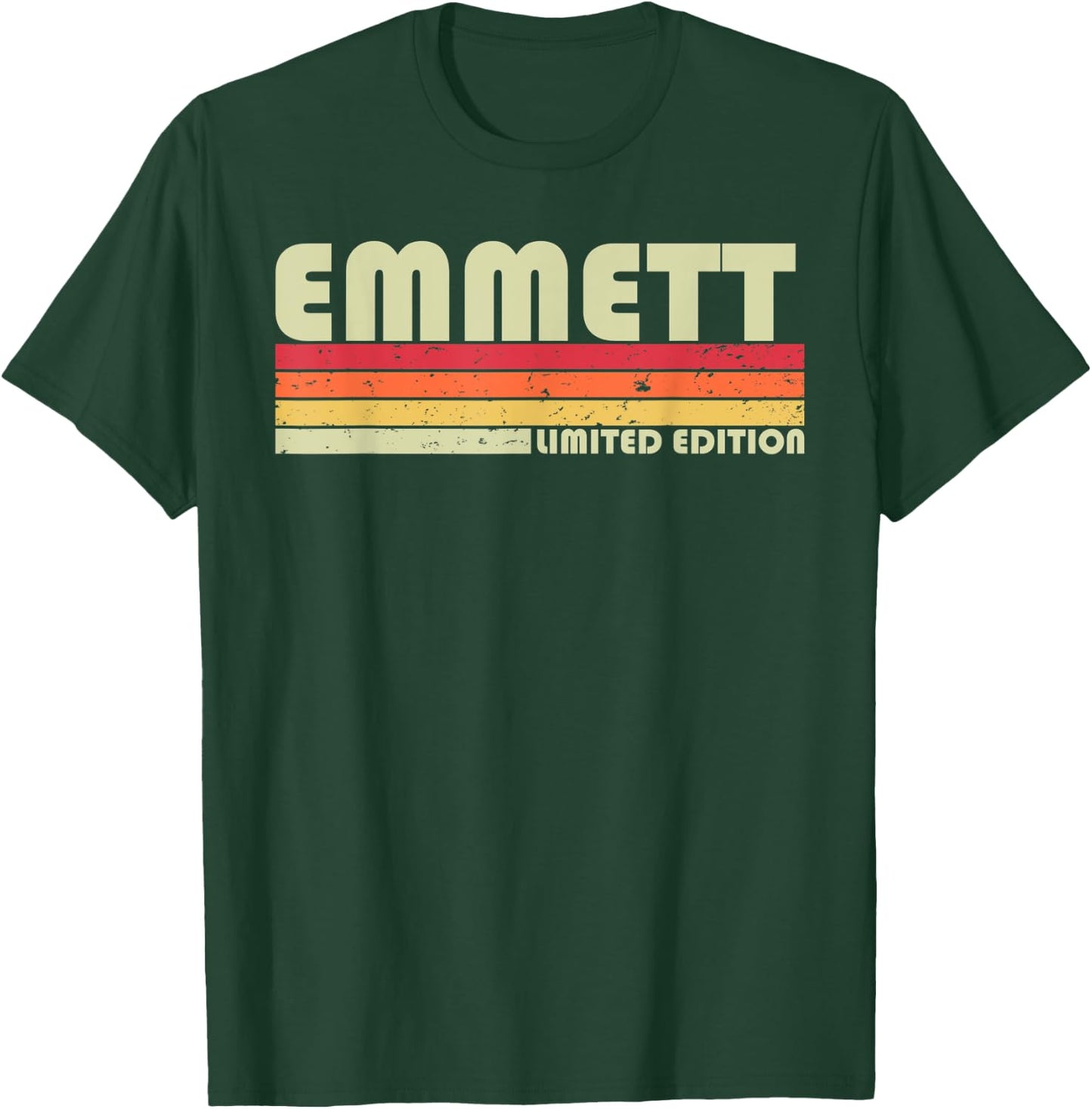 EMMETT Gift Name Personalized Funny Retro Vintage Birthday T-Shirt - T-Shirt | Forest