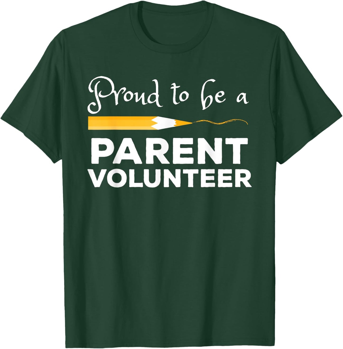 Volunteer Parent print School Chaperone Staff T-Shirt - T-Shirt | Forest