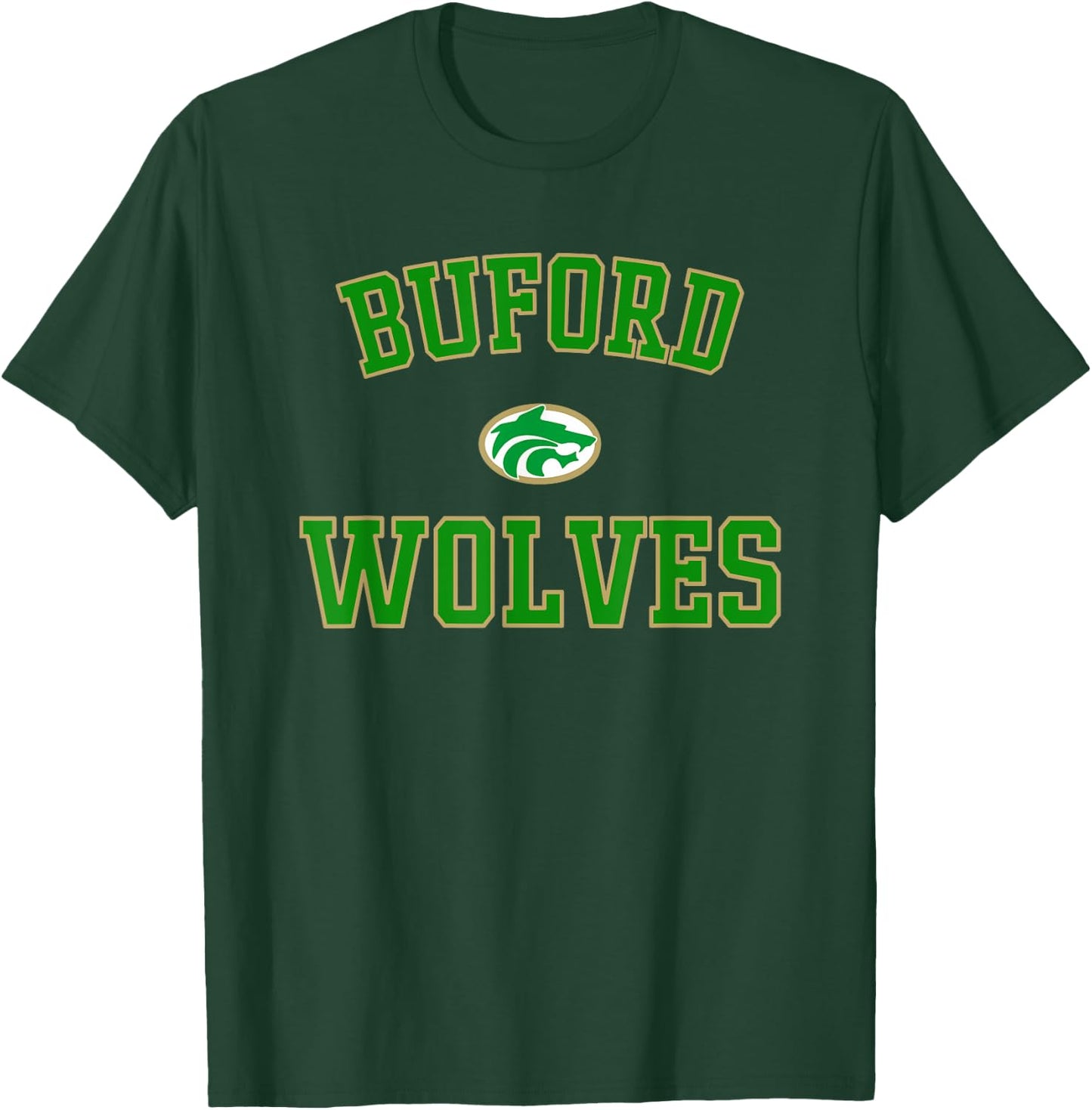 Buford Wolves Logo Varsity HS T-Shirt - T-Shirt | Forest