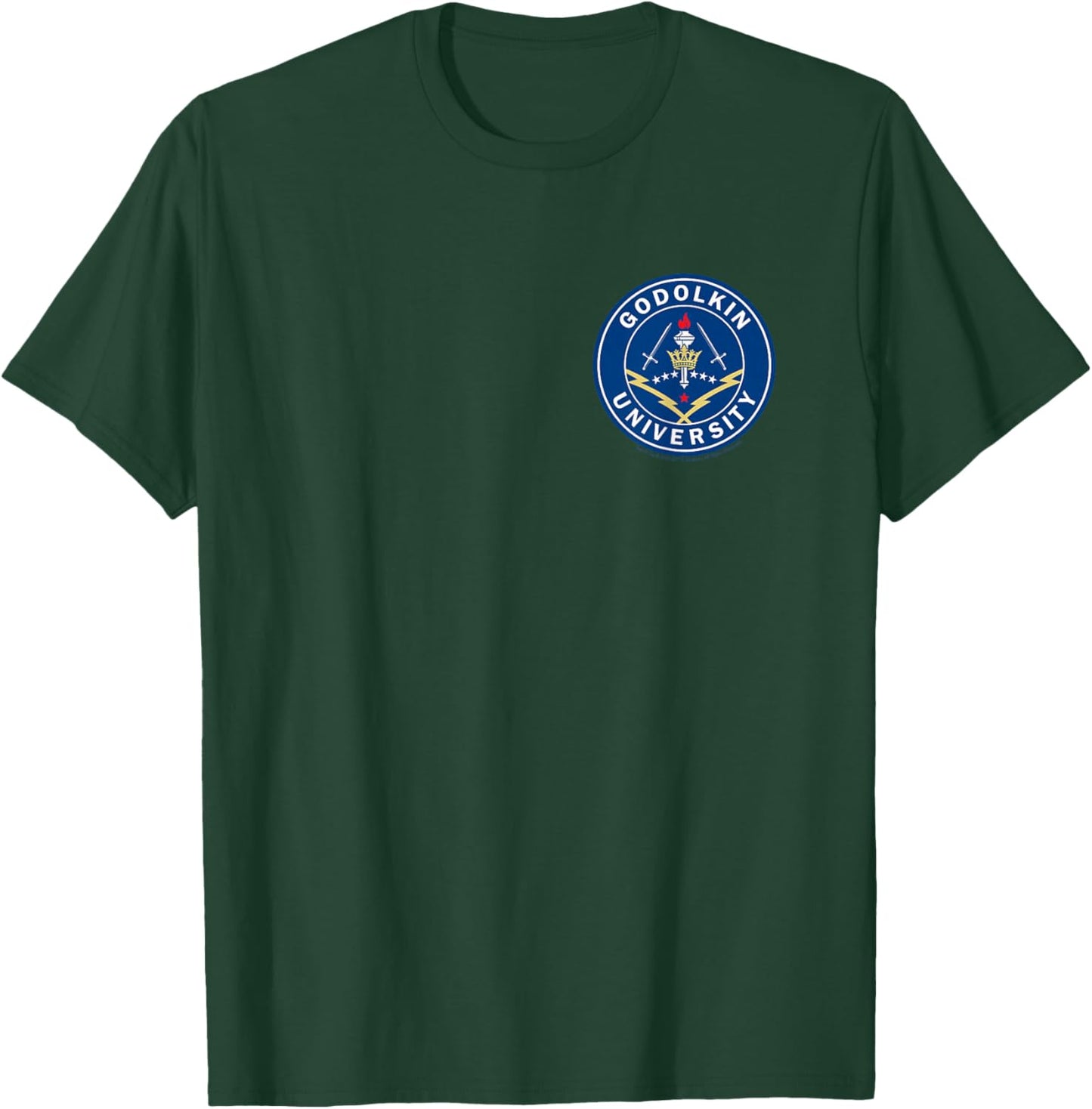 Gen V Pocket University Seal from the world of The Boys T-Shirt - T-Shirt | Forest