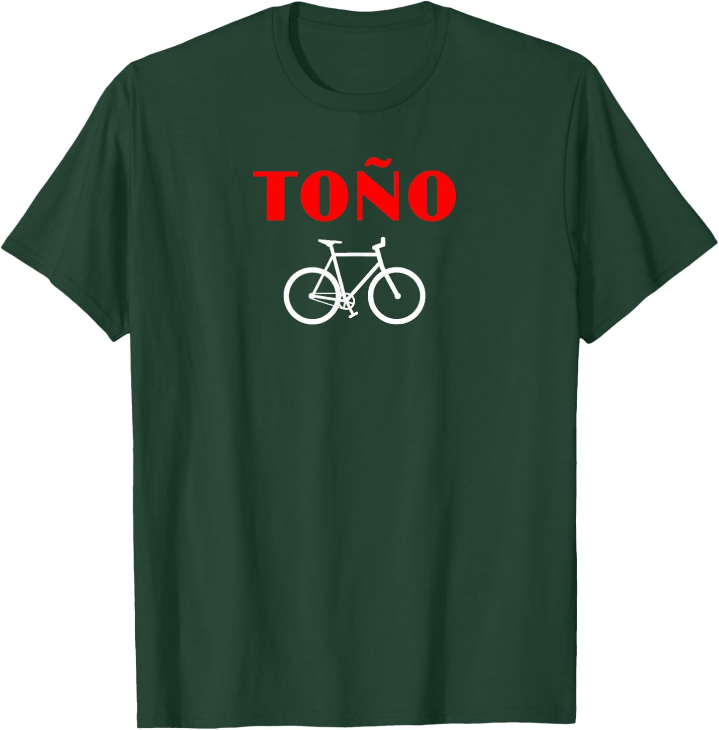 Tono Bicicleta Puerto Rico Urban Spanish Funny T-Shirt - T-Shirt | Forest