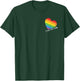 Ally Rainbow Heart Pride CSD-Party für Schwule Lesben und Queer LGBTQ+ T-Shirt - T-Shirt | Forest