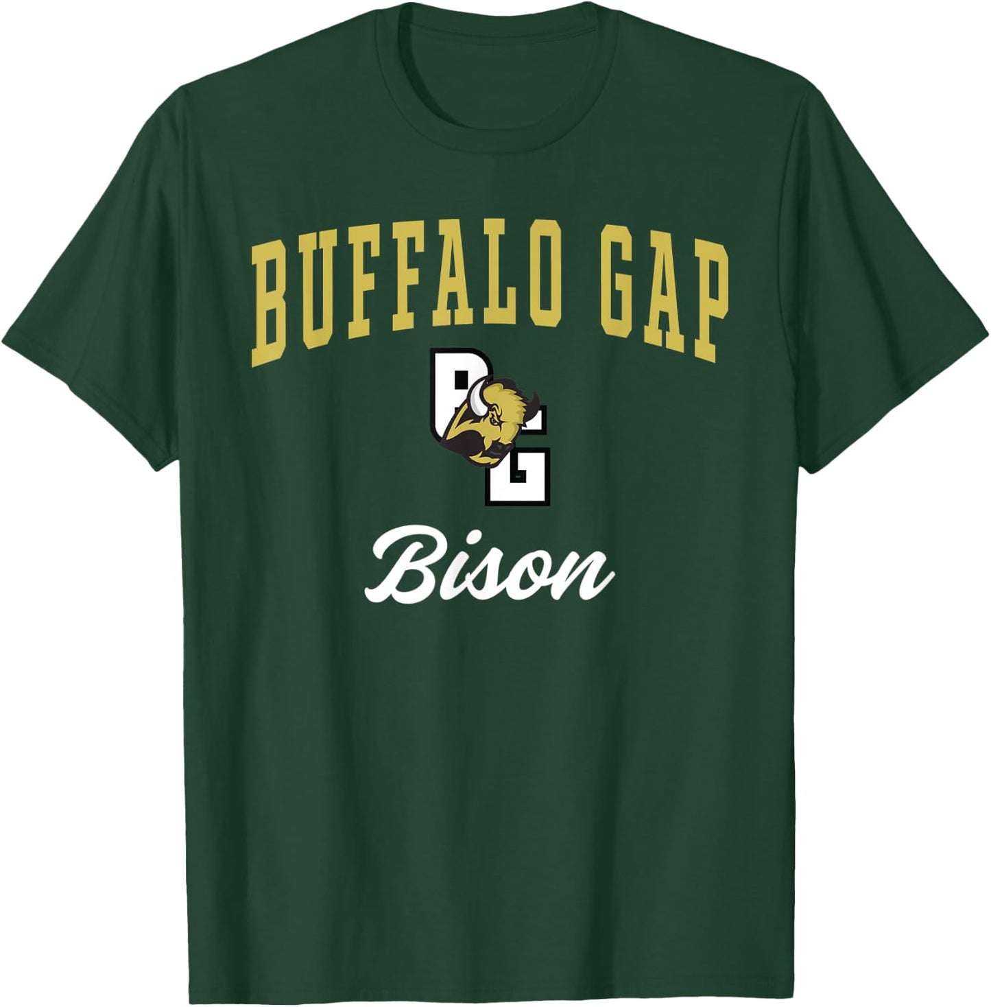 Buffalo Gap High School Bison T-Shirt - T-Shirt | Forest