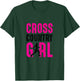 Cross Country Girl Running Jogging Marathon Cute XC Runner T-Shirt - T-Shirt | Forest