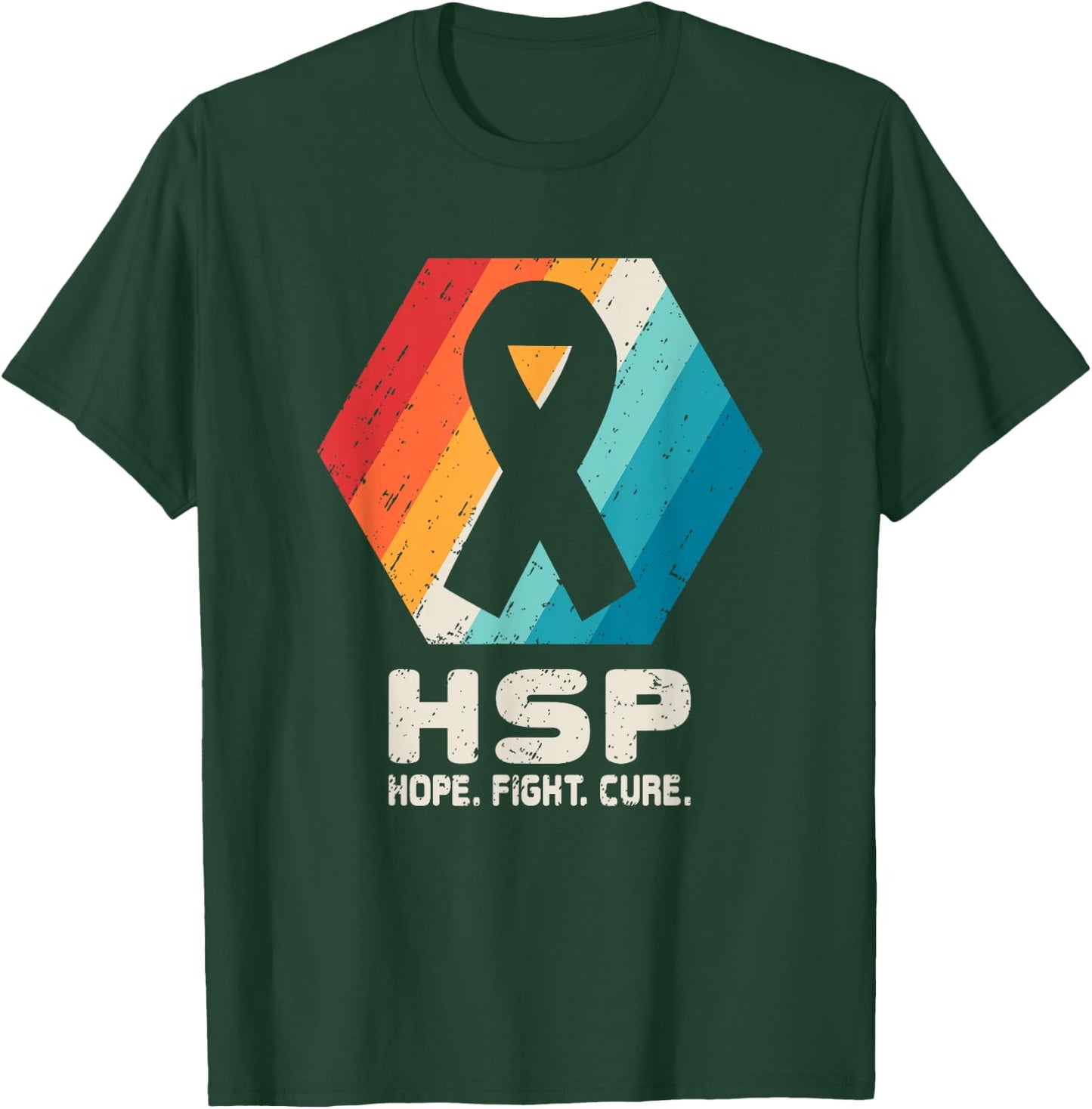 Hereditary Spastic Paraparesis T Shirt HSP Awareness Gift T-Shirt - T-Shirt | Forest