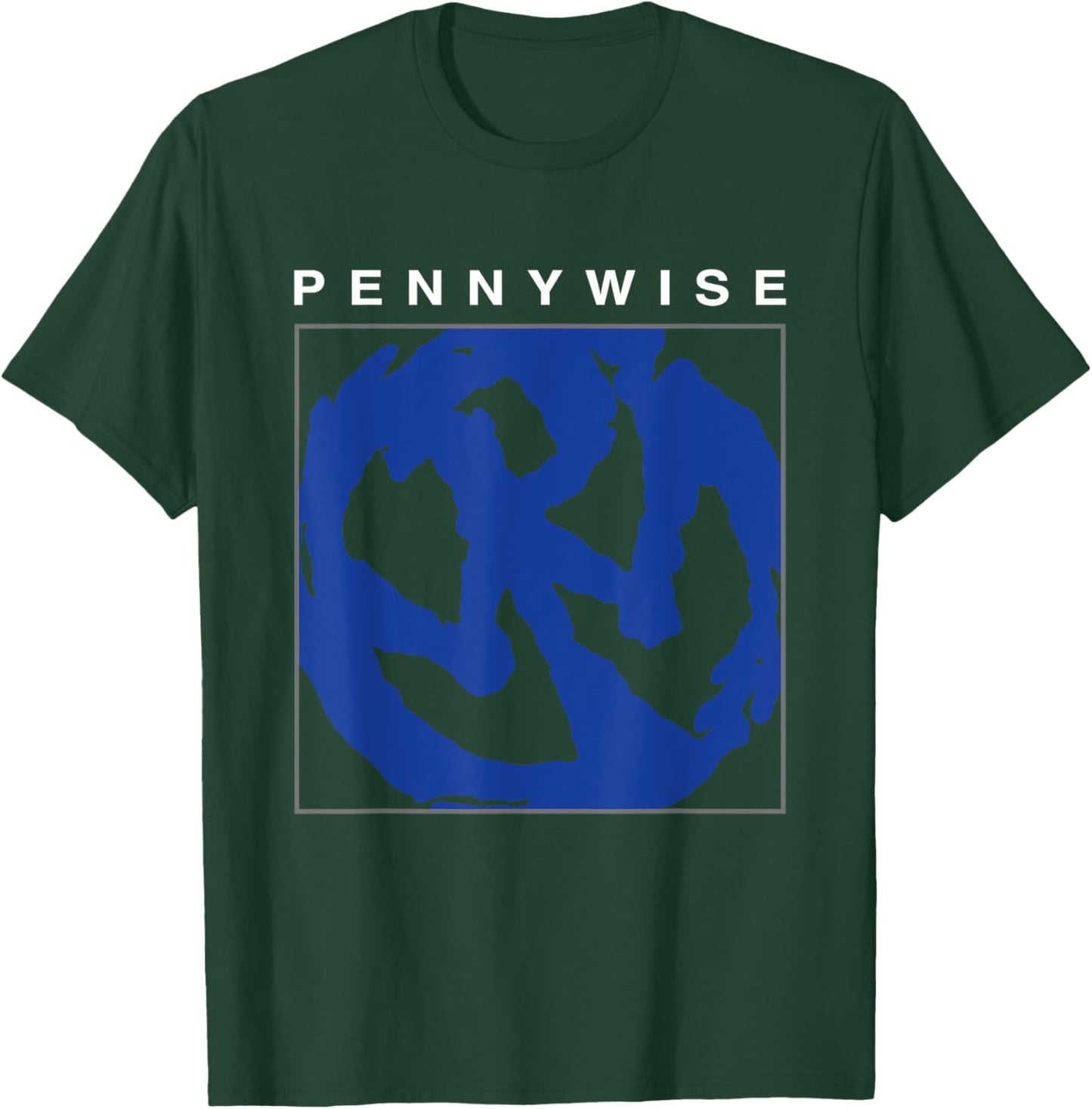 Pennywise - PW Logo - Official Product, Black, S T-Shirt - T-Shirt | Forest