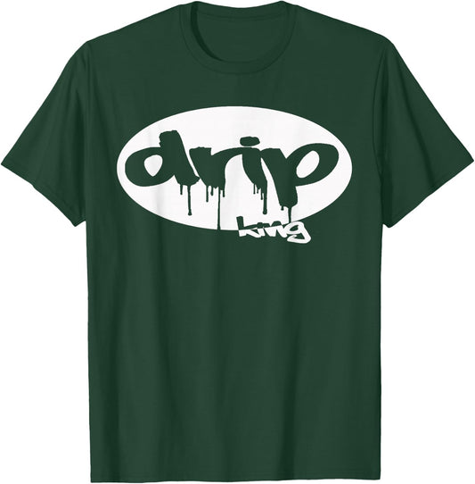 Drip King T-Shirt - T-Shirt | Forest
