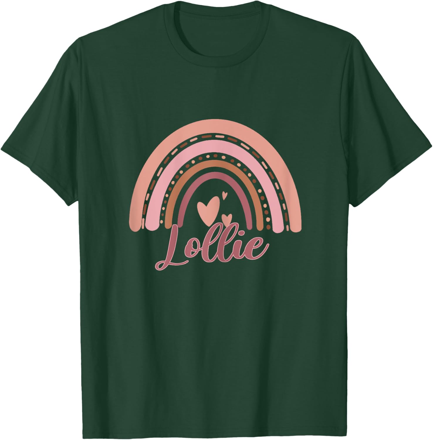 Cute Lollie Rainbow Grandma Christmas Mother's day T-Shirt - T-Shirt | Forest