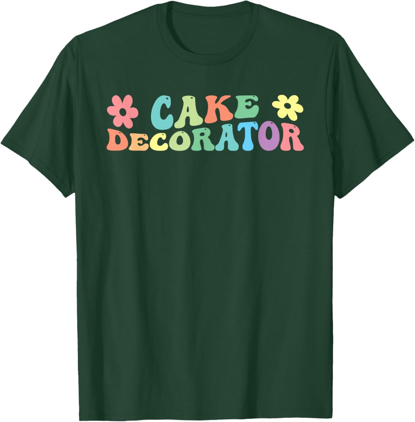 Cake Decorator Cake Decorating T-Shirt - T-Shirt | Forest