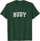 Plain Style Personalised Name Classic Rudy T-Shirt - T-Shirt | Forest