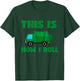 This How I Roll Garbage Truck Kids Toddler Boys 5T 4T 3T 2T T-Shirt - T-Shirt | Forest