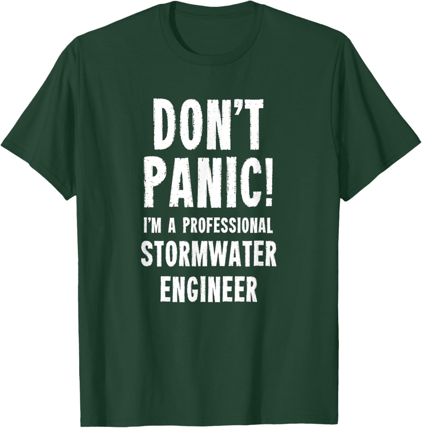 Stormwater Engineer T-Shirt - T-Shirt | Forest