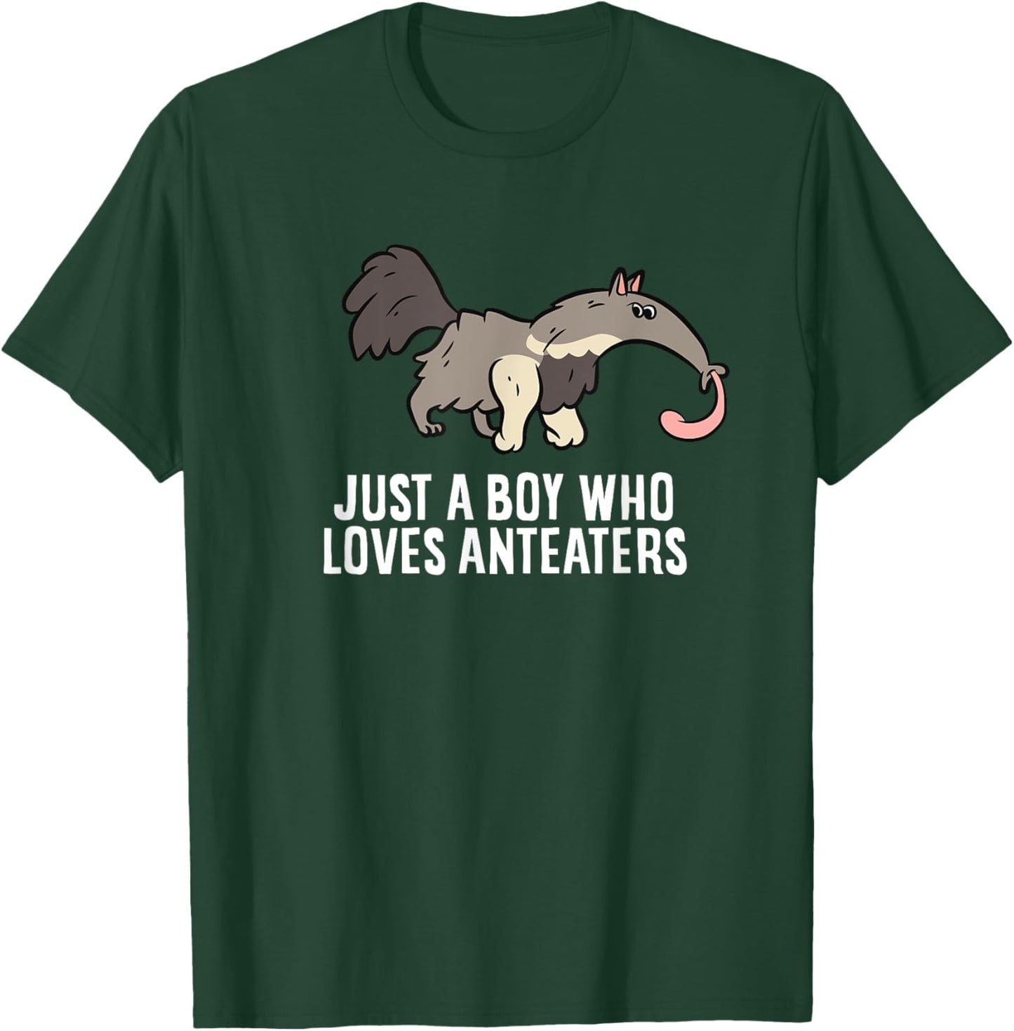 Just a Boy Who Loves Anteaters Anteater Ant Bear T-Shirt - T-Shirt | Forest