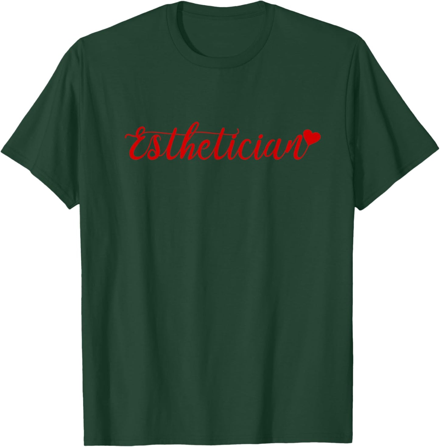 Esthetician Skin Therapist Esthetician Gifts Graduation T-Shirt - T-Shirt | Forest