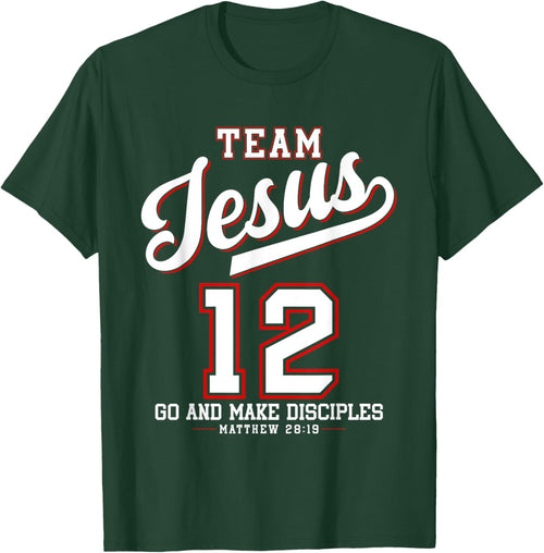 Jesus Baseball Team Jesus Christian Matthew 28:19 Verse